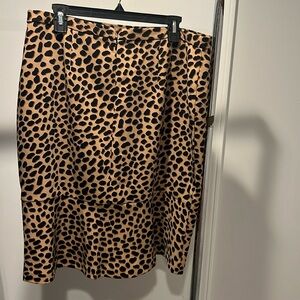 Ann Taylor peplum work skirt